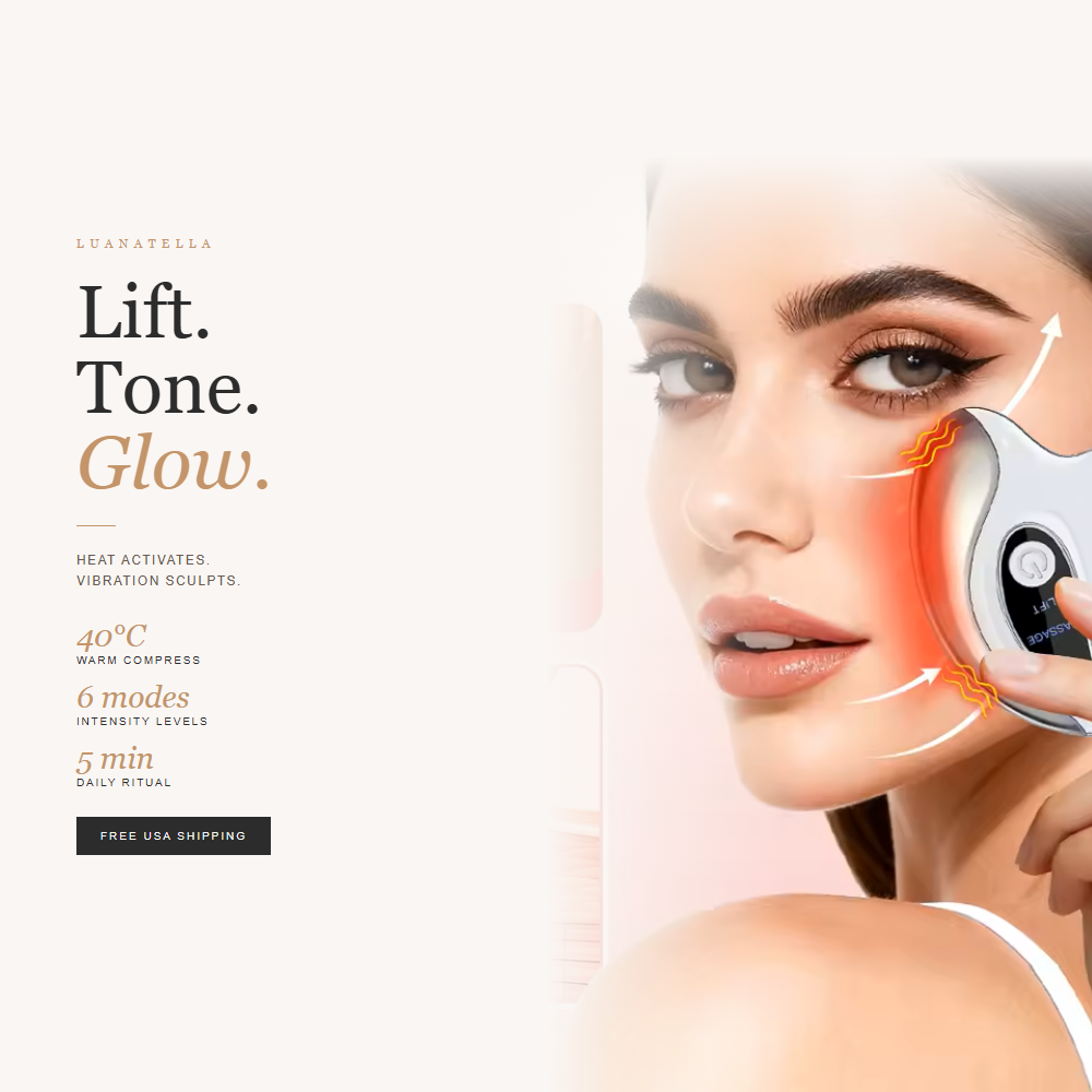 Lift. Tone. Glow. — LUANATELLA 4-in-1 Electric Gua Sha