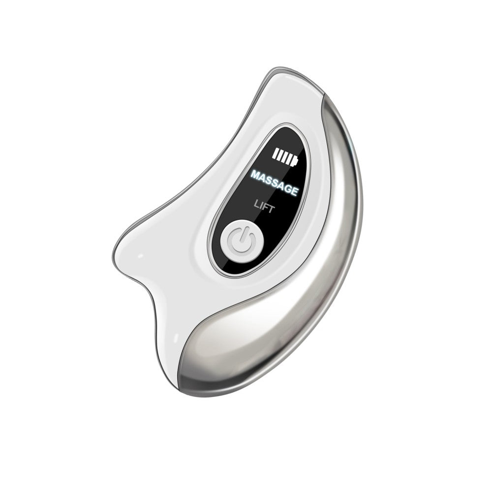 Red Light Electric Gua Sha Device with Heat Vibration Face Neck Lifting Massager