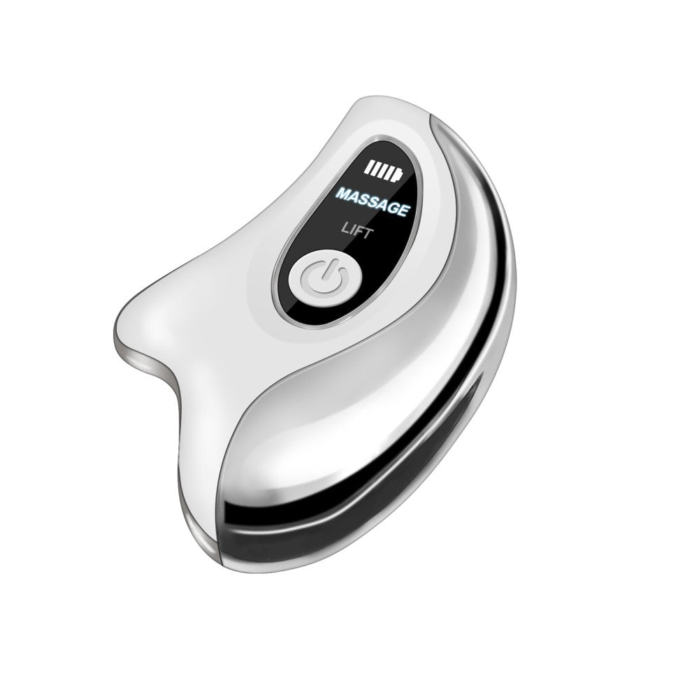 Red Light Electric Gua Sha Device with Heat Vibration Face Neck Lifting Massager