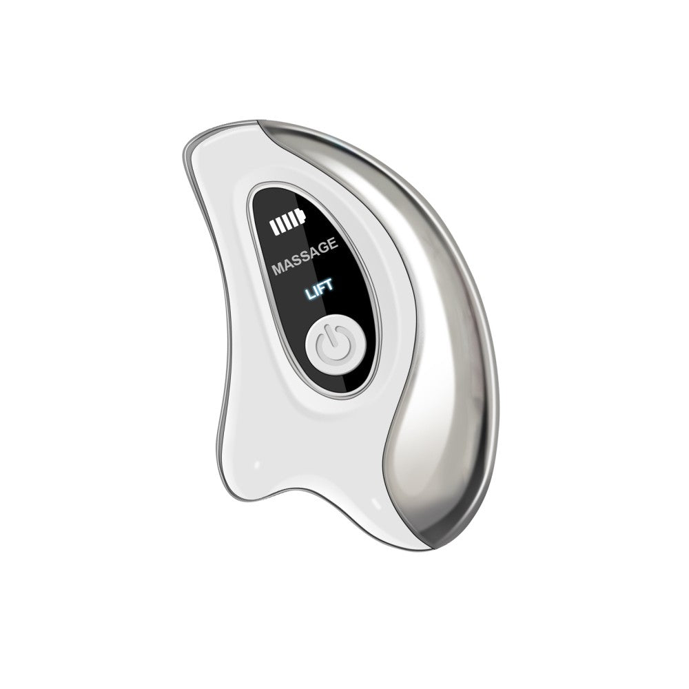 Red Light Electric Gua Sha Device with Heat Vibration Face Neck Lifting Massager