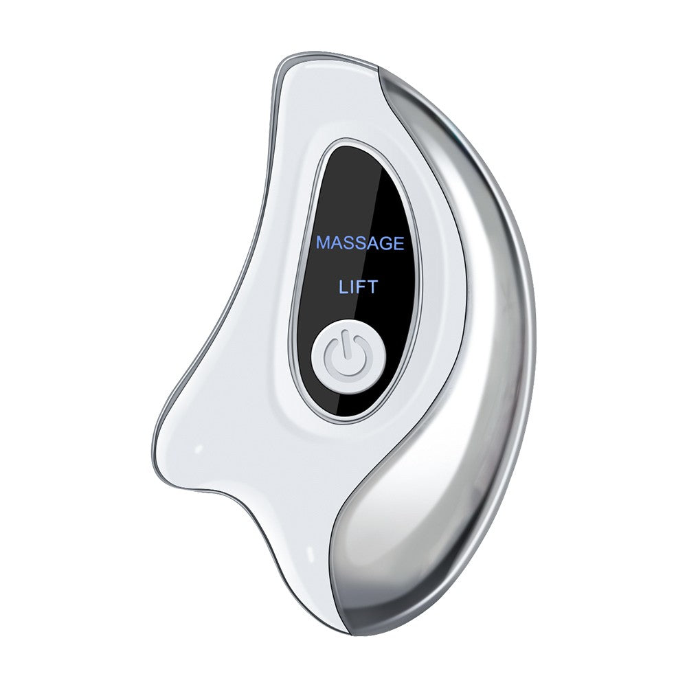 Red Light Electric Gua Sha Device with Heat Vibration Face Neck Lifting Massager